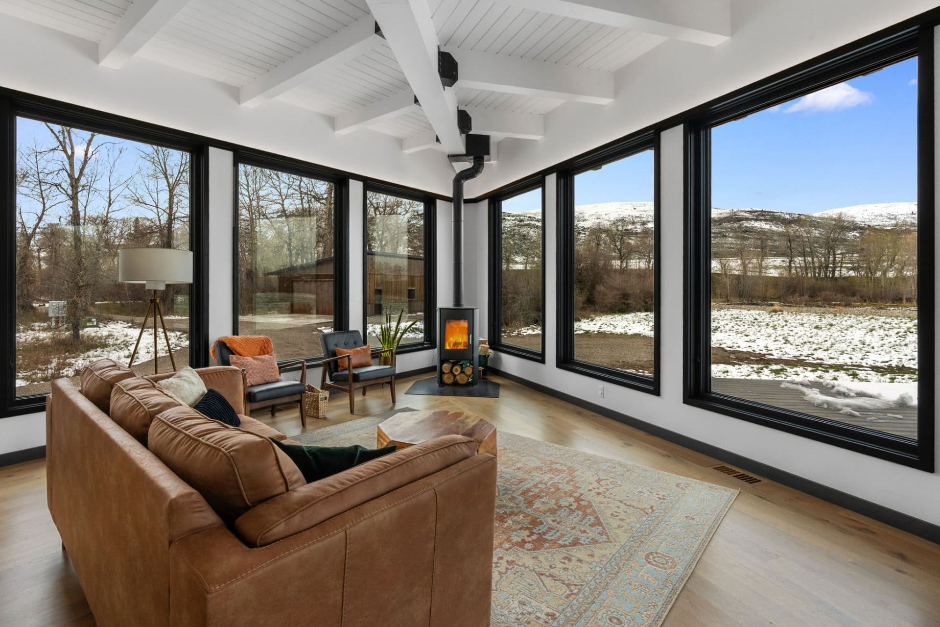 Living room — Six Meadows Ranch